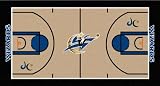 Washington Wizards NBA Large Basketball Court Runner Area Rug Floor Mat