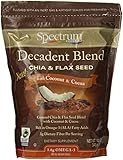 Spectrum Essentials Chia and Flax Seed Decadent Blend with Coconut and Cocoa 12 Oz