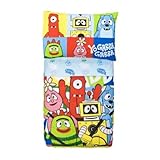 YO GABBA GABBA 4PC TODDLER BEDDING SET, Crib, NEW