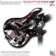 Abstract 02 Red Skin fits Band Hero, Guitar Hero 5 & World Tour Guitars for XBOX 360 & PS3 (GUITAR NOT INCLUDED) by WraptorSkinz