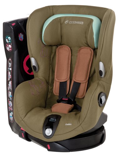 Maxi-Cosi 86083997 - Axiss Autokindersitz Gruppe 1 (9-18 kg), ab 9 Monate bis circa 3.5 Jahre, Dark Olive