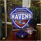 Memory Company Washington Redskins Neon Shield Table Lamp