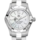 Clemson University TAG Heuer Watch - Women's Steel Aquaracer with Mother of Pearl Dial at M.LaHart