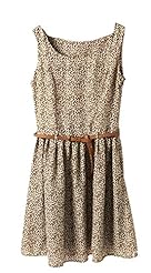 Spring Leopard Print  Dress
