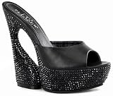 Pleaser Women's Swan-601DM/C Platform Sandal
