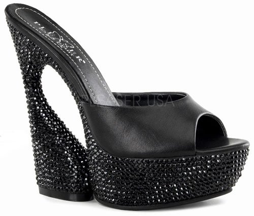 Pleaser Women's Swan-601DM/C Platform Sandal