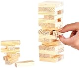 Playtastic Original-Wackelturm mit 45 Spielsteinen - 