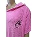 Lightahead Cotton Surf Beach Hooded Poncho Changing Bath Robe Towel with Pocket (Pink) (Adults)