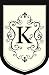 Regal Monogram Garden Flag - K