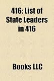 Produkt-Bild: 416: 416 Deaths, Yao Xing, L Long, Huiyuan, List of State Leaders in 416