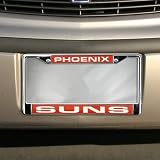 NBA Phoenix Suns Chrome License Plate Frame