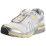 PUMA Complete Magnetist III Wn´s 183707, Damen Sportschuhe - Running, weiss, (white-metallic silver-lemonade 02), EU 37 1/2 (US 7 ) (UK 4 1/2)