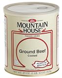 Mountain House #10 Can Ground Beef, Cooked (18 3/4 cup servings)