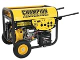 Champion Power Equipment 40030/41331 7,000 Watt Gas Powered Portable Generator With Electric Start & Wheel Kit (CARB Compliant) Champion Power Equipment 40030/41331 7,000 Watt Gas Powered Portable Generator With Electric Start & Wheel Kit (CARB Compliant)