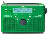 from Roberts Roberts DAB / FM Digital Solar Radio - Green Model SOLARDAB2G