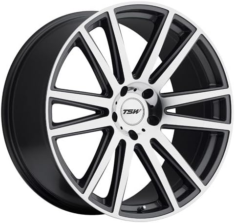 TSW Gatsby Gunmetal 22x10 5x112 44et