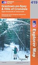 Grantown-on-Spey and Hills of Cromdale (OS Explorer Map Series)