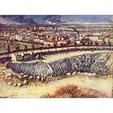 IMAGE OF Vincent Van Gogh (Factory town) Art Poster Print - 13x19