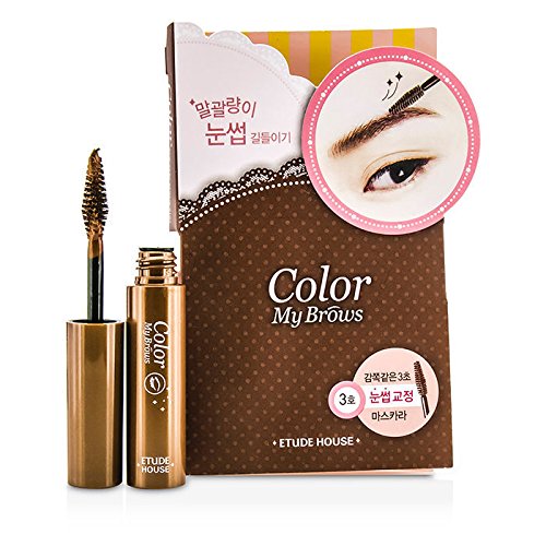 [Etude House] Color My Brows Mascara 4.5g (No.03 Red Brown)