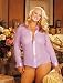 Silk Chiffon Tailored Shirt ~ Curvy Plus Size Lingerie