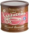 Victorian Inn Instant Cappuccino, Almond Amaretto, 16-Ounce Canisters (Pack of 6) Victorian Inn Instant Cappuccino, Almond Amaretto, 16-Ounce Canisters (Pack of 6)