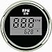 ELING Universal Digital Tachometer RPM REV Counter RPM with Hour Meter 52mm(2