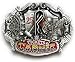 CARNIE CARNIVAL FOLK Belt Buckle Circus Clown Rides