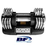 Bayou Fitness Adjustable Dumbbell(50 -Pounds)