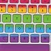 HDE Ultra Thin Silicone Rubber Keyboard Skin Cover for Macbook Pro Non Retina 13/15/17 (Rainbow Gradient)