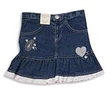 Hartstrings - Girls Denim Skirt, Blue