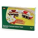 BRIO 33221 Wooden Railway System: Remote Control Engine Action Train