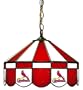 Imperial St. Louis Cardinals Licensed 16-Inch Diameter Stained Glass Pub Light