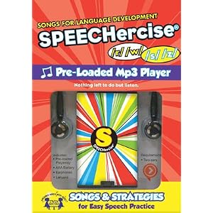 Speechercise 1 & 2 Pre-Loaded Music Player