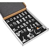 Generic Pro 32pcs Domestic Sewing Machine Foot Feet Set For Brother Singer Janome Elina