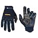 Custom Leathercraft 175L Demolition Flex Grip Work Gloves, Large