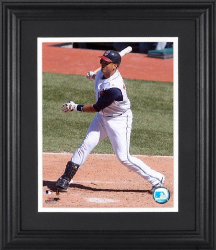 Victor Martinez Cleveland Indians Framed Unsigned 8x10 Photograph