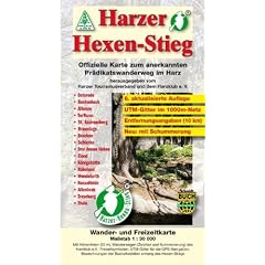 Harzer Hexen-Stieg 1 : 30 000: Offizielle Karte zum anerkannten Pr�dikatswanderweg im Harz. Wander- und Freizeitkarte