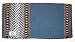 MAYATEX 36X34 Bar 8 Blue Periwinkle Aqua Wool Show Blanket