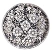 Womens Amber Rhinestone "Flower Hearts" Circular Fashion Belt Buckle Womens Amber Rhinestone "Flower Hearts" Circular Fashion Belt Buckle