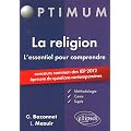 L'Essentiel pour Comprendre la Religion Concours Communs IEP 2012 Epreuves de Questions Contemporaines