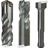 Rotary Hammer Drill Bit SDS-Plus 5/8 x 12 DL Use: Concrete, Masonry, Brick Product SKU: SD5812