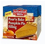 Arrowhead Mills Pour'N Bake Pumpkin Pie Filling, 18.9 Ounce Boxes (Pack of 6)