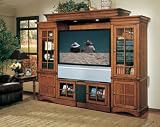 Southfield-Brown Cherry Entertainment Cabinet (Platinum Service Shipping)