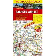 MARCO POLO Karte Sachsen-Anhalt 1:200.000: Mit landschaftlich sch�nen Strecken und Sehensw�rdigkeiten. �bersichtskarte zum Ausklappen. Entfernungstabelle, Ortsregister, 3 Citypl�ne, 3 Zufahrtskarten