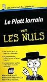 acheter livre occasion Le Platt lorrain pour les Nuls