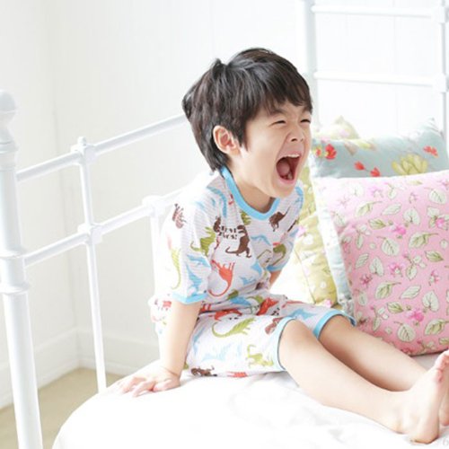 パジャマ上下セット【90】 自由流动<em>的裁剪</em>丰