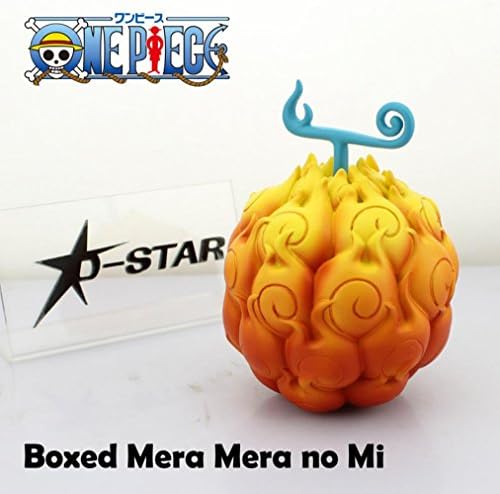 Never Gone Cool One Piece Devil Fruit Ace Flame Flame Fruit Mera Mera no Mi Boxed PVC Action Figure Collection Figure Toy For Collection