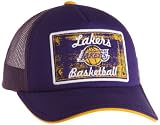 NBA Men's Trucker Cap - Ne86Z, Los Angeles Lakers, One Size , Los Angeles Lakers , Purple