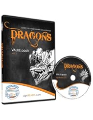 Software: Dragons Clipart-Vinyl Cutter Plotter Clip Art Images-Sign Design Vector Art Graphics CD-ROM (Volume 1) - Sign Ready Vector Art