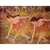 Edgar Germain Hilaire Degas (Of dancers bow) Art Poster Print - 11x17